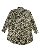 PIAZZA ITALIA Camicia animalier leopardata beige/nero da donna M