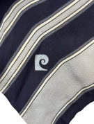 PIERRE CARDIN ΓΡΑΒΑΤΑ ΚΛΑΣΙΚΗ ΡΙΓΕ NAVY ΓΚΡΙ ΑΝΤΡΙΚΟ PRE OWNED