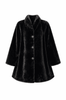 1990s PIERRE CARDIN ΠΑΛΤΟ VINTAGE ΜΑΥΡΟ ΓΥΝΑΙΚΕΙΟ PRE OWNED L