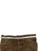 PIERRE CARDIN PANTALONI IN VELLUTO A COSTE CLASSIC MARRONE UOMO PRE OWNED M