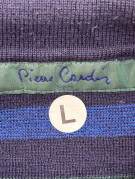 PIERRE CARDIN ΠΛΕΚΤΟ ΠΟΛΟ VINTAGE NAVY ΑΝΤΡΙΚΟ PRE OWNED L