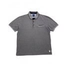 PIERRE CARDIN POLO IN COTONE PIMA GRIGIO DA UOMO L-XL