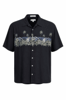 PIERRE CARDIN ΠΟΥΚΑΜΙΣΟ HAWAIIAN ΜΑΥΡΟ ΑΝΤΡΙΚΟ PRE OWNED L