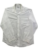 PIERRE CARDIN ΠΟΥΚΑΜΙΣΟ VINTAGE ΛΕΥΚΟ ΑΝΤΡΙΚΟ L pre-owned
