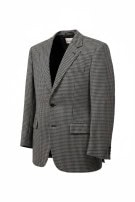 PIERRE CARDIN ΣΑΚΑΚΙ CLASSIC HOUNDSTOOTH ΜΑΥΡΟ ΛΕΥΚΟ ΑΝΤΡΙΚΟ PRE OWNED L