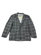 PIERRE CARDIN BLAZER CLASSICO VERDE A QUADRI DONNA PRE OWNED L