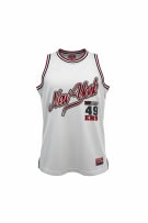 Pit Stop All Star Jersey Tank Top sportivo in mesh con logo bianco da uomo M