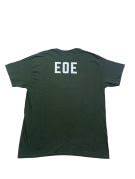 PLAINFIELD EAST GRAPHIC TEE ATHLETIC OLIVE UNISEX PRE OWNED