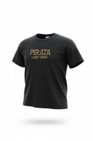PLANETA MARINHO T-Shirt Vintage "Pirata Cabo Verde" Black Ανδρικό XL