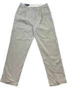 POLO BY RALPH LAUREN PANTALONI CHINO CLASSICO BEIGE UOMO PRE OWNED S