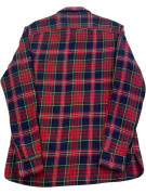 POLO BY RALPH LAUREN FLANNEL SHIRT CLASSIC RED PLAID MENS PRE OWNED S