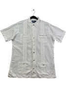 POLO BY RALPH LAUREN ΚΟΝΤΟΜΑΝΙΚΟ ΠΟΥΚΑΜΙΣΟ ΚΕΝΤΗΜΕΝΟ ΛΕΥΚΟ ΑΝΤΡΙΚΟ PRE OWNED M