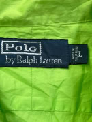 POLO BY RALPH LAUREN SHORT SLEEVE SHIRT MINIMAL GREEN MENS PRE OWNED L