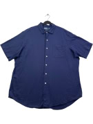 POLO BY RALPH LAUREN CAMICIA MANICHE CORTE MINIMAL NAVY UOMO PRE OWNED