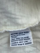 POLO BY RALPH LAUREN T SHIRT HENLEY MINIMAL OFF WHITE UOMO PRE OWNED M