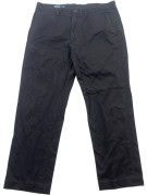 POLO BY RALPH LAUREN CHINO PANTS CLASSIC BLACK MENS PRE OWNED XL