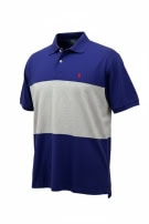 POLO BY RALPH LAUREN POLO SHIRT CLASSIC COLORBLOCK ΜΠΛΕ ΑΝΤΡΙΚΟ PRE OWNED M