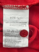 POLO BY RALPH LAUREN POLO SHIRT CLASSIC ΚΟΚΚΙΝΟ ΑΝΤΡΙΚΟ PRE OWNED L
