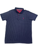 POLO BY RALPH LAUREN POLO SHIRT CLASSIC NAVY MENS PRE OWNED L