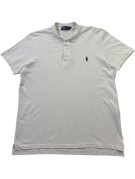 POLO BY RALPH LAUREN POLO SHIRT MINIMAL OFF WHITE ΑΝΤΡΙΚΟ PRE OWNED XL