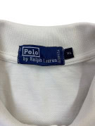 POLO BY RALPH LAUREN POLO SHIRT MINIMAL OFF WHITE ΑΝΤΡΙΚΟ PRE OWNED XL