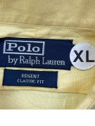 POLO BY RALPH LAUREN BUTTON DOWN SHIRT CLASSIC LIGHT YELLOW MEN PRE OWNED XL