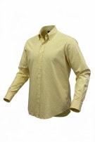 POLO BY RALPH LAUREN BUTTON DOWN SHIRT CLASSIC LIGHT YELLOW MEN PRE OWNED XL