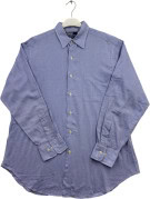 POLO BY RALPH LAUREN CAMICIA CLASSICA BLU UOMO PRE OWNED M