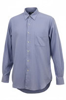 POLO BY RALPH LAUREN CAMICIA CLASSICA BLU UOMO PRE OWNED M