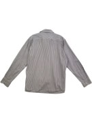 POLO BY RALPH LAUREN ΠΟΥΚΑΜΙΣΟ ΜΕ ΡΙΓΕΣ ΛΟΓΟΤΥΠΟ ΜΩΒ/ΛΕΥΚΟ UNISEX L