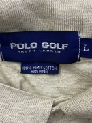 POLO GOLF RALPH LAUREN ΜΠΛΟΥΖΑ POLO ΜΑΚΡΥΜΑΝΙΚΗ 100% PIMA COTTON ΜΠΕΖ UNISEX L