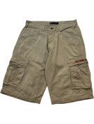 POLO JEANS CO CARGO SHORTS STREETWEAR KHAKI MEN PRE OWNED