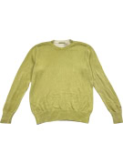 POLO JEANS CO. RALPH LAUREN Πλεκτό Πουλόβερ Vintage Basic Λαχανί Ανδρικό M