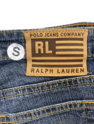 POLO JEANS COMPANY RALPH LAUREN BOOTCUT JEANS WASHED BLUE WOMEN PRE OWNED S