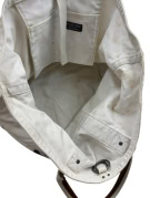 POLO JEANS COMPANY TOTE BAG VINTAGE OFF WHITE UNISEX PRE OWNED