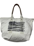 POLO JEANS COMPANY TOTE BAG VINTAGE OFF WHITE UNISEX PRE OWNED