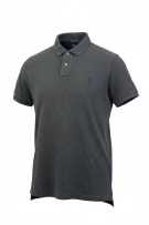 Polo Ralph Lauren Men’s Grey Polo Shirt Slim Fit Size M
