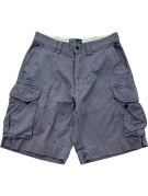 POLO RALPH LAUREN CARGO SHORTS UTILITY GREY MENS PRE OWNED L