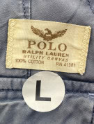 POLO RALPH LAUREN CARGO ΒΕΡΜΟΥΔΑ UTILITY ΓΚΡΙ ΜΠΛΕ ΑΝΤΡΙΚΟ PRE OWNED L