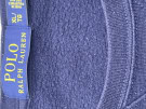 POLO RALPH LAUREN ΦΟΥΤΕΡ ΜΕ ΣΤΡΟΓΓΥΛΗ ΛΑΙΜΟΚΟΨΗ MINIMAL ΜΠΛΕ ΑΝΤΡΙΚΟ PRE OWNED XL