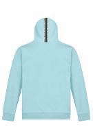 POLO RALPH LAUREN FELPA CON CAPPUCCIO MINIMAL AZZURRO UOMO PRE OWNED M
