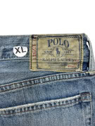 POLO RALPH LAUREN JEANS VINTAGE WASHED BLUE MEN PRE OWNED XL