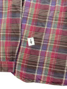 POLO RALPH LAUREN ΚΑΡΟ ΠΟΥΚΑΜΙΣΟ CLASSIC ΜΠΟΡΝΤΟ ΑΝΤΡΙΚΟ PRE OWNED XXL