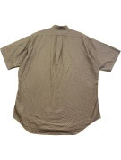 POLO RALPH LAUREN SHORT SLEEVE SHIRT CLASSIC BROWN BEIGE MENS PRE OWNED XL