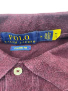 Polo Ralph Lauren Long Sleeve Polo Μπορντό Classic Fit