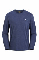 POLO RALPH LAUREN LONG SLEEVE TEE MINIMAL NAVY ΑΝΤΡΙΚΟ PRE OWNED M