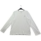 POLO RALPH LAUREN LONG SLEEVE TSHIRT MINIMAL OFF WHITE ΑΝΤΡΙΚΟ pre owned