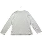POLO RALPH LAUREN LONG SLEEVE TSHIRT MINIMAL OFF WHITE ΑΝΤΡΙΚΟ pre owned