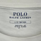 POLO RALPH LAUREN LONG SLEEVE TSHIRT MINIMAL OFF WHITE ΑΝΤΡΙΚΟ pre owned