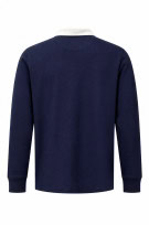 POLO RALPH LAUREN LONGSLEEVE POLO CLASSIC NAVY MEN PRE OWNEDM